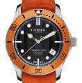 Christopher Ward Trident Collection C61 Trident Pro Automatic - 38MM Orange Bezel