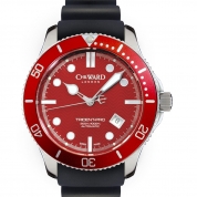 Christopher Ward Trident Collection C61 Trident Pro Red