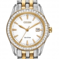 Citizen Eco-Drive Ladies Silhouette Crystal