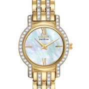 Citizen Eco-Drive Ladies Silhouette Crystal