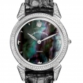Cuervo y Sobrinos Historiador Ladies - Diamonds Black Mother-of-Pearl