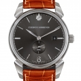 Cuervo y Sobrinos Historiador Pequeños Segundos - Steel Grey Soleil Superluminova