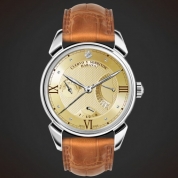 Cuervo y Sobrinos Historiador Retrógrado - Steel Champagne