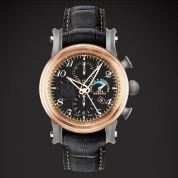 Cuervo y Sobrinos Torpedo Pirata Chrono - Bronze Power Reserve
