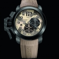 George Graham Chronofighter Over Size Black Arrow