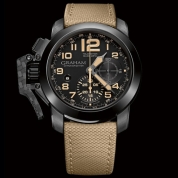 George Graham Chronofighter Oversize Black Sahara