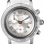 Hermes Clipper Chrono Quartz GM 36 MM