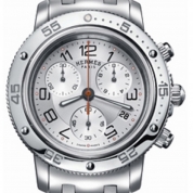 Hermes Clipper Chrono Quartz GM 36 MM