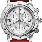 Hermes Clipper Chrono Quartz GM 36 MM