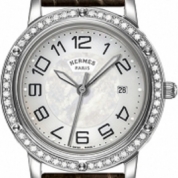 Hermes Clipper Ladies  Quartz MM 28 MM