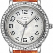 Hermes Clipper Ladies  Quartz MM 28 MM