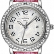 Hermes Clipper Ladies  Quartz MM 28 MM