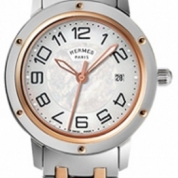 Hermes Clipper Ladies Quartz MM 28 MM