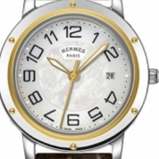Hermes Clipper Ladies Quartz MM 28 MM