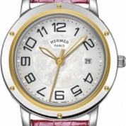 Hermes Clipper Ladies Quartz MM 28 MM