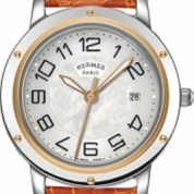 Hermes Clipper Ladies Quartz MM 28 MM