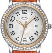 Hermes Clipper Ladies Quartz MM 28 MM