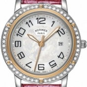 Hermes Clipper Ladies Quartz MM 28 MM