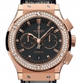 Hublot Classic Fusion Chronograph King Gold Diamonds