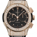 Hublot Classic Fusion Chronograph King Gold Pavé 45MM