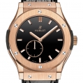Hublot Classic Fusion Classico Ultra-thin King Gold Black Shiny Dial 45MM