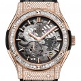 Hublot Classic Fusion Classico Ultra-thin Skeleton King Gold Jewellery 45MM