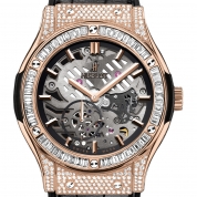 Hublot Classic Fusion Classico Ultra-thin Skeleton King Gold Jewellery 45MM