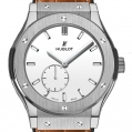Hublot Classic Fusion Classico Ultra-thin Titanium White Shiny Dial 45MM