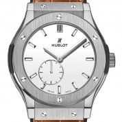 Hublot Classic Fusion Classico Ultra-thin Titanium White Shiny Dial 45MM