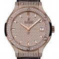 Hublot Classic Fusion King Gold Full Pavé 38MM