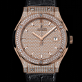 Hublot Classic Fusion King Gold Full Pavé 42MM