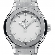 Hublot Classic Fusion Ladies Titanium Opalin Bracelet 33MM