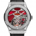 Hublot Classic Fusion Tourbillon Titanium Red Vitrail