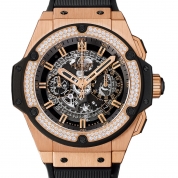 Hublot King Power Unico King Gold Diamonds