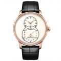 Jaquet Droz Grande Seconde Quantieme Ivory Enamel 43 MM