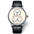 Jaquet Droz Grande Seconde Quantieme Ivory Enamel 43 MM