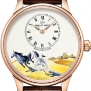 Jaquet Droz Les Ateliers D'Art Petite Heure Minute Horses 39 MM
