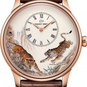Jaquet Droz Les Ateliers D'Art Petite Heure Minute Tigres 43 MM