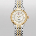 Michele CSX Elegance Two-Tone Gold Diamond Dial
