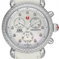 Michele CSX Signature CSX-36 Diamond Dial White Alligator Leather