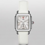Michele Deco 16 Diamond White Patent