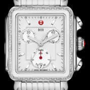 Michele Deco Diamond White Ceramic Combo