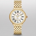 Michele Serein 16 Gold Diamond Dial