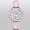 Michele Serein16 Lavender Diamond Dial Pastel Purple Alligator Leather