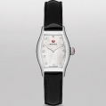 Michele Urban Coquette Diamond Dial Black Patent Leather