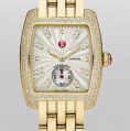 Michele Urban Mini Diamond Gold Diamond Dial
