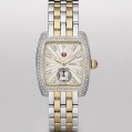 Michele Urban Mini Diamond Two Tone Diamond Dial