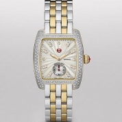 Michele Urban Mini Diamond Two Tone Diamond Dial
