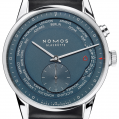 Nomos Glasshutte Zürich Worldtimer True Blue