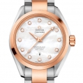 Omega Seamaster Ladies Aqua Terra 150 M Omega Master Co-Axial 34 MM